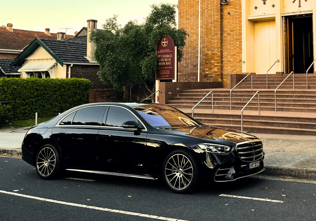 Mercedes S-Class mourning car